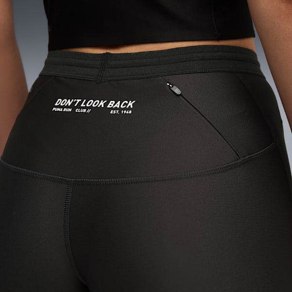 RUN CLUB Graphic 7" Short Tights Women, PUMA Black, extralarge-GBR